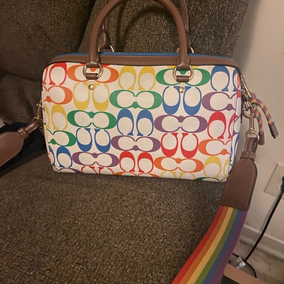 COPY - Coach pride Rowan satchel - Picture 4 of 4